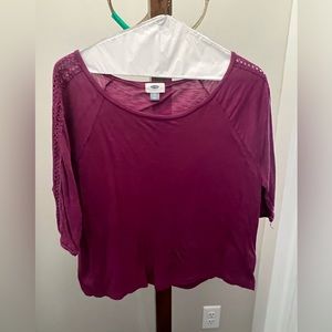 Old Navy quarter sleeve knit top